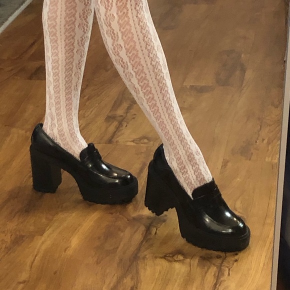 Madden Girl Kassidy Platform Penny Loafers - Picture 6 of 9